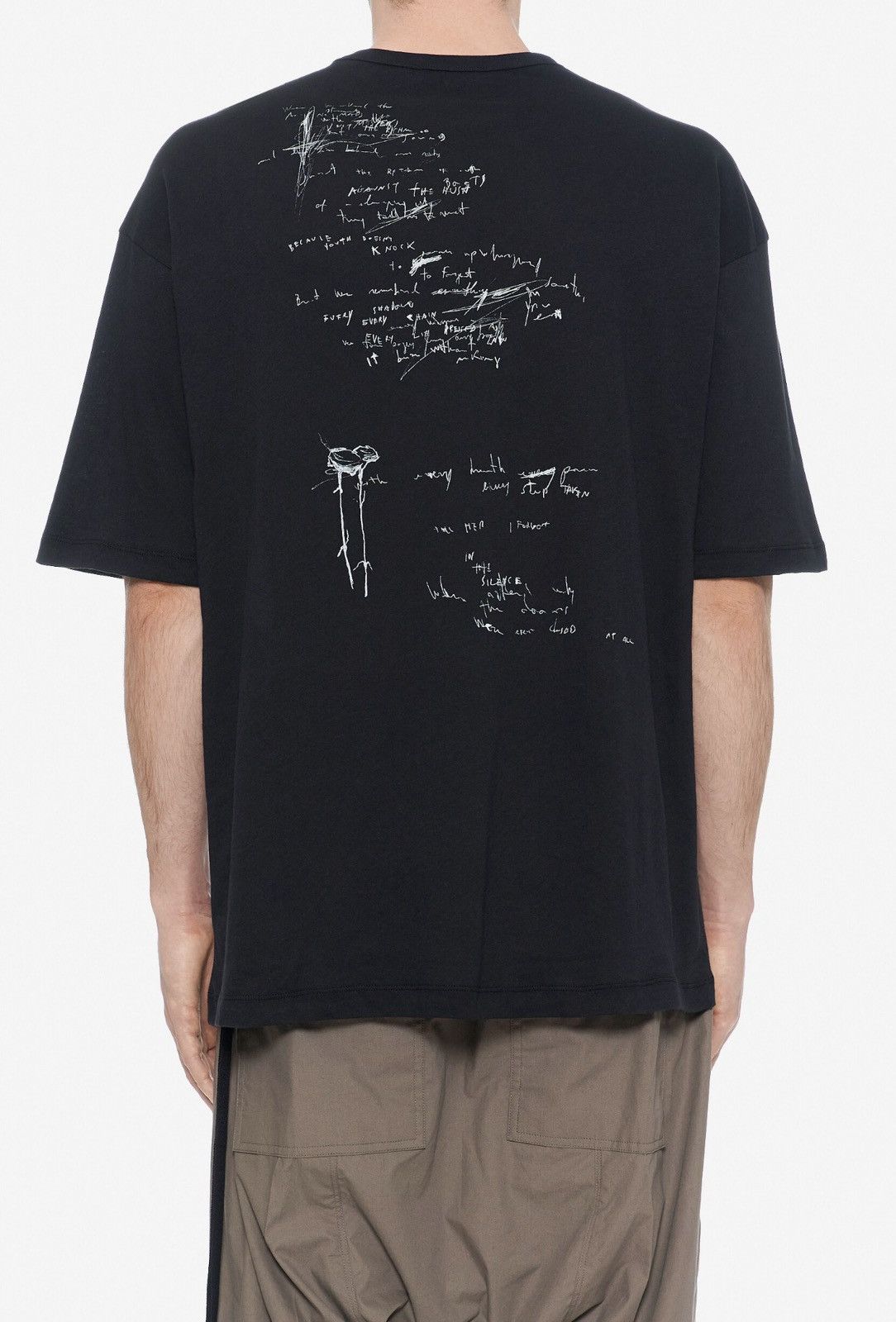 Ann Demeulemeester Last Ann Demeuleemester Dieter Printed T-Shirt Size US S / EU 44-46 / 1 - 2 Thumbnail
