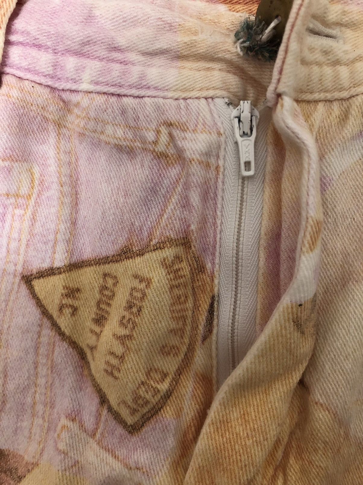 Louis Feraud × Vintage RARE 🔥 LOUIS FERAUD BIS ALL OVER PRINTED SHERIFF DEPT. PANT Size US 30 / EU 46 - 6 Thumbnail