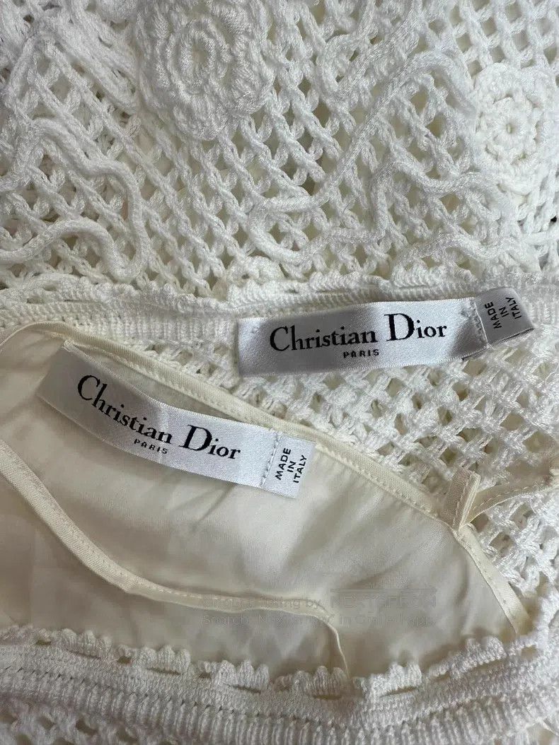 Dior Dior Hollow-out knitted vest Size XS / US 0-2 / IT 36-38 - 4 Thumbnail