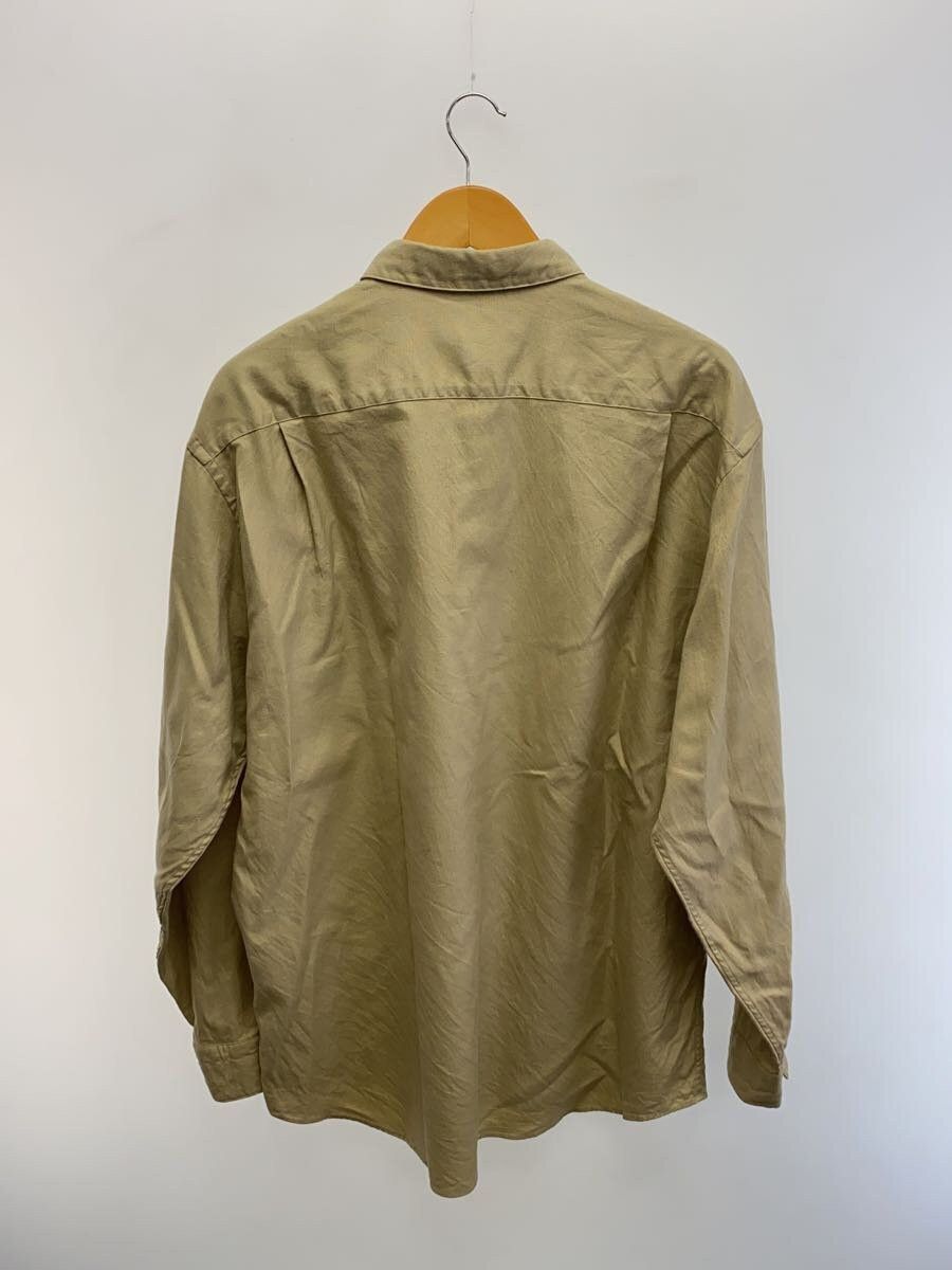 A.PRESSE Beige Cotton Long-sleeved Shirt Size US L / EU 52-54 / 3 - 2 Thumbnail