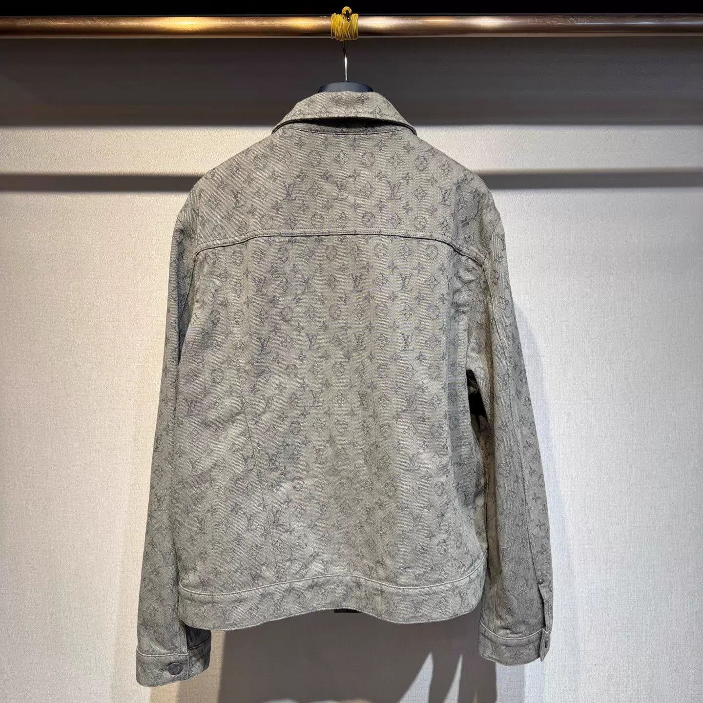 Louis Vuitton Louis Vuitton Monogram Gray Denim Jacket 52 New Size US L / EU 52-54 / 3 - 2 Thumbnail