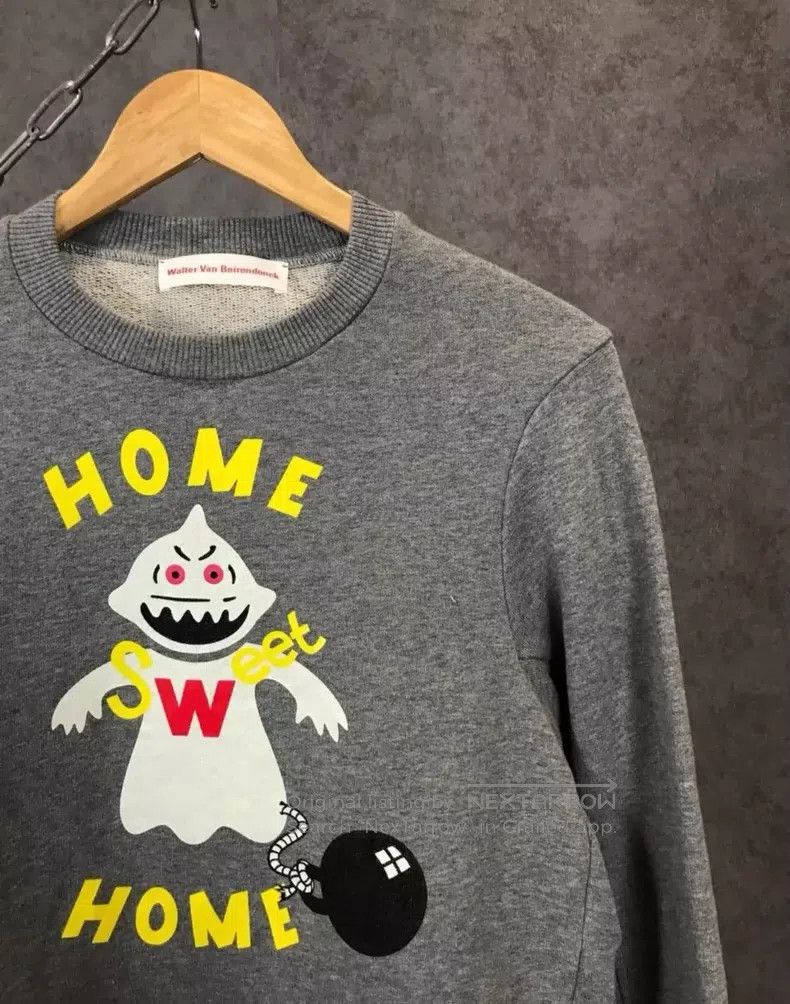 Walter Van Beirendonck Walter Van Beirendonck Sweatshirt in grey Size US M / EU 48-50 / 2 - 2 Thumbnail