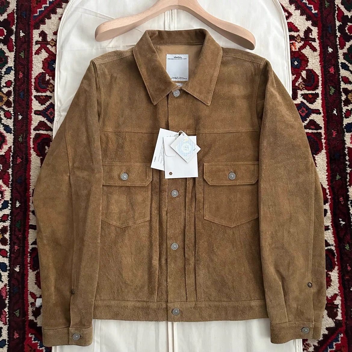 Visvim Visvim Visvim 17SS Suede 101 Leather Jacket-2506 Size US L / EU 52-54 / 3 - 1 Thumbnail