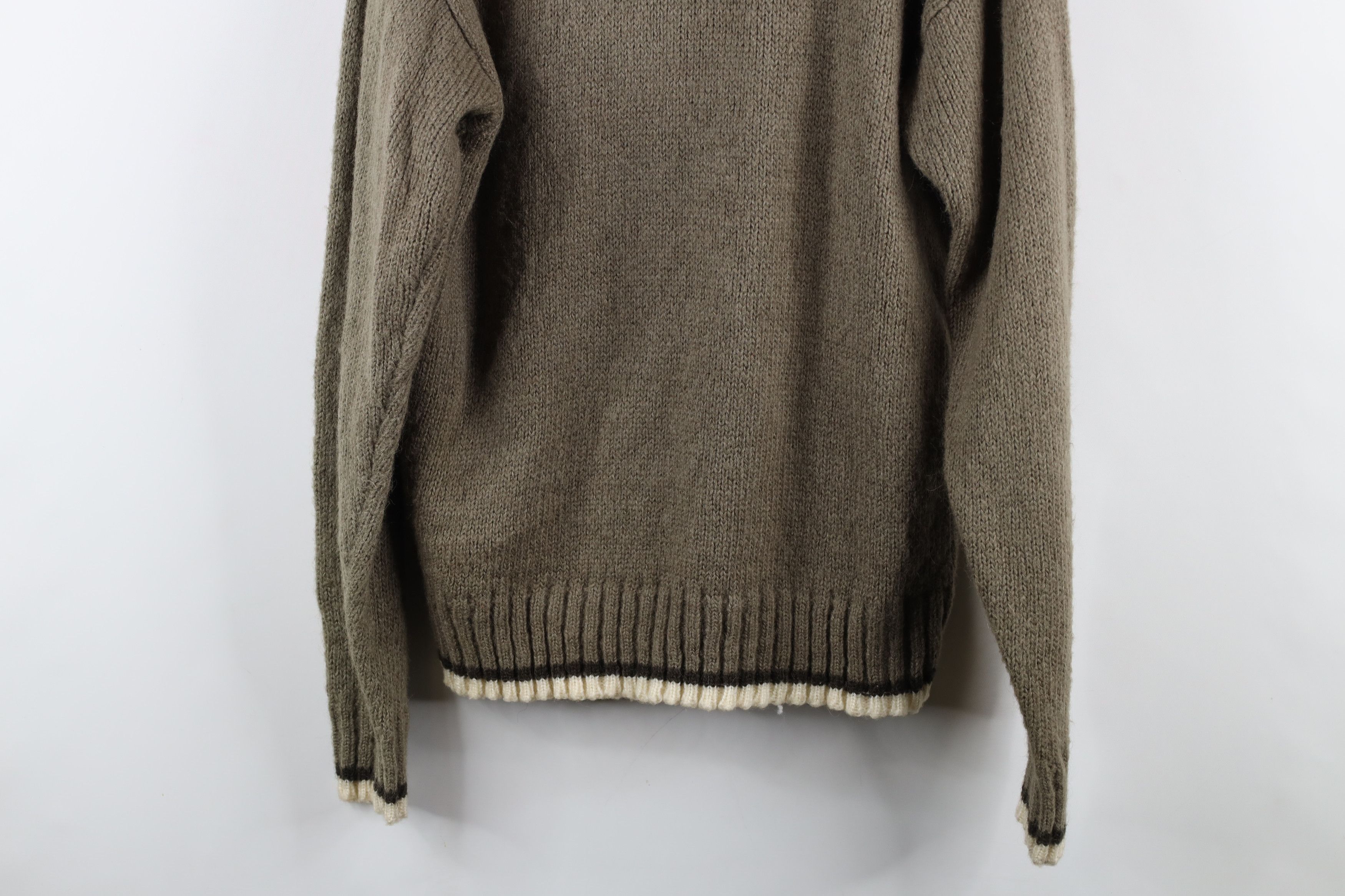 Vintage Vintage 90s Streetwear Wool Blend Knit Snowflake Sweater Size M / US 6-8 / IT 42-44 - 12 Thumbnail