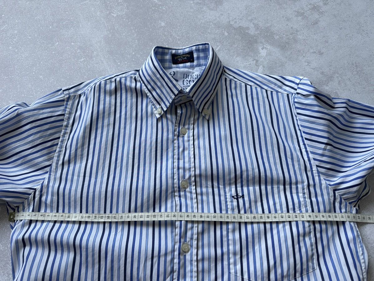 Paul & Shark Paul Shark Habana Yacht Club Striped Button Down Shirt Sz 39 Size US S / EU 44-46 / 1 - 7 Thumbnail