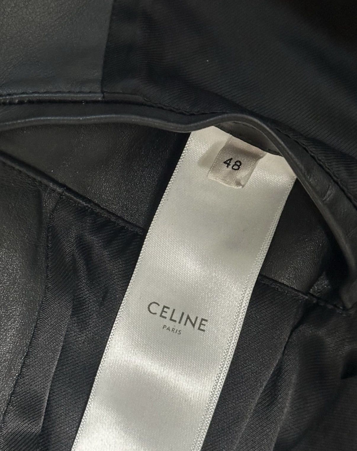 Celine Celine 22SS cosmic cruiser fringe leather bomber jacket sz48 Size US M / EU 48-50 / 2 - 13 Thumbnail