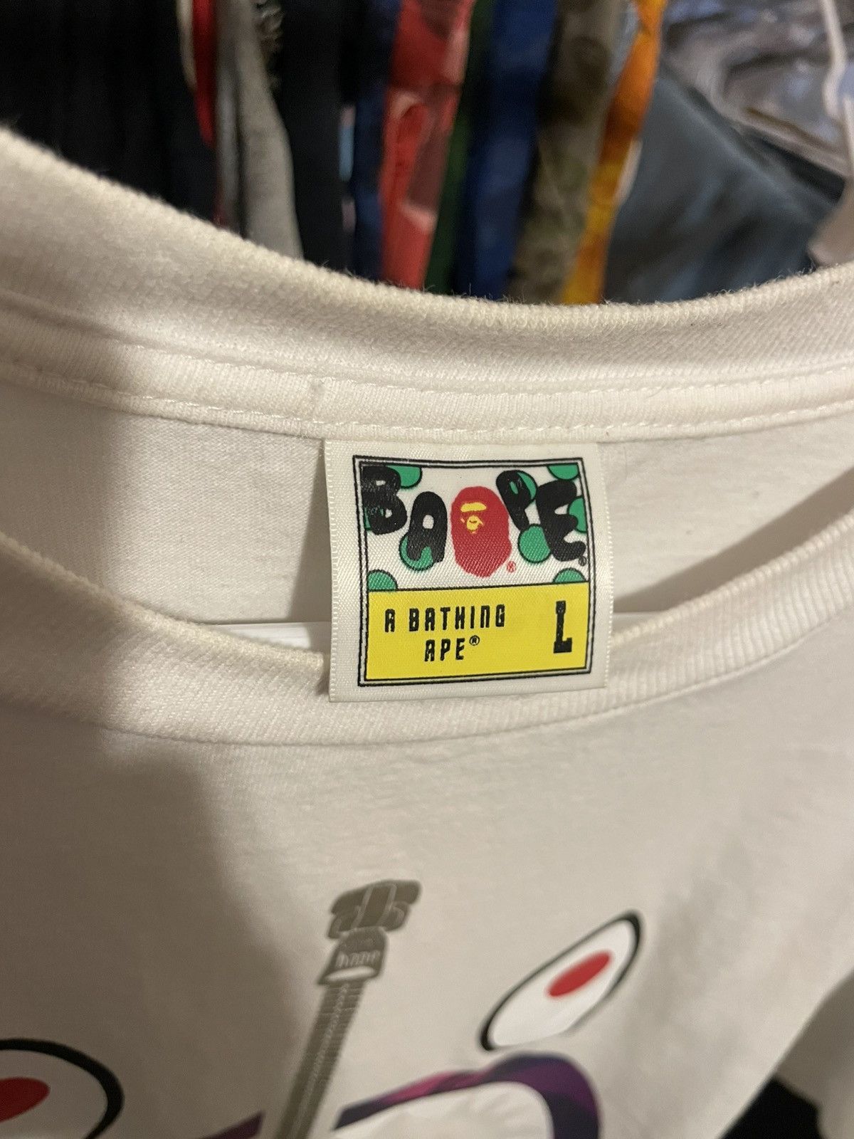 Bape Bape Shark shirt Size US L / EU 52-54 / 3 - 3 Thumbnail