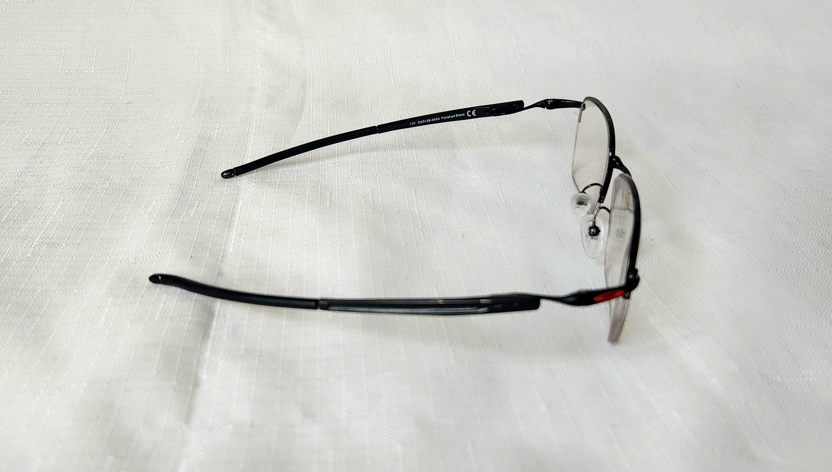 Oakley Oakley Gauge 3.2 Blade Eyeglasses OX5128-0454 Black Half Rim Size ONE SIZE - 5 Thumbnail