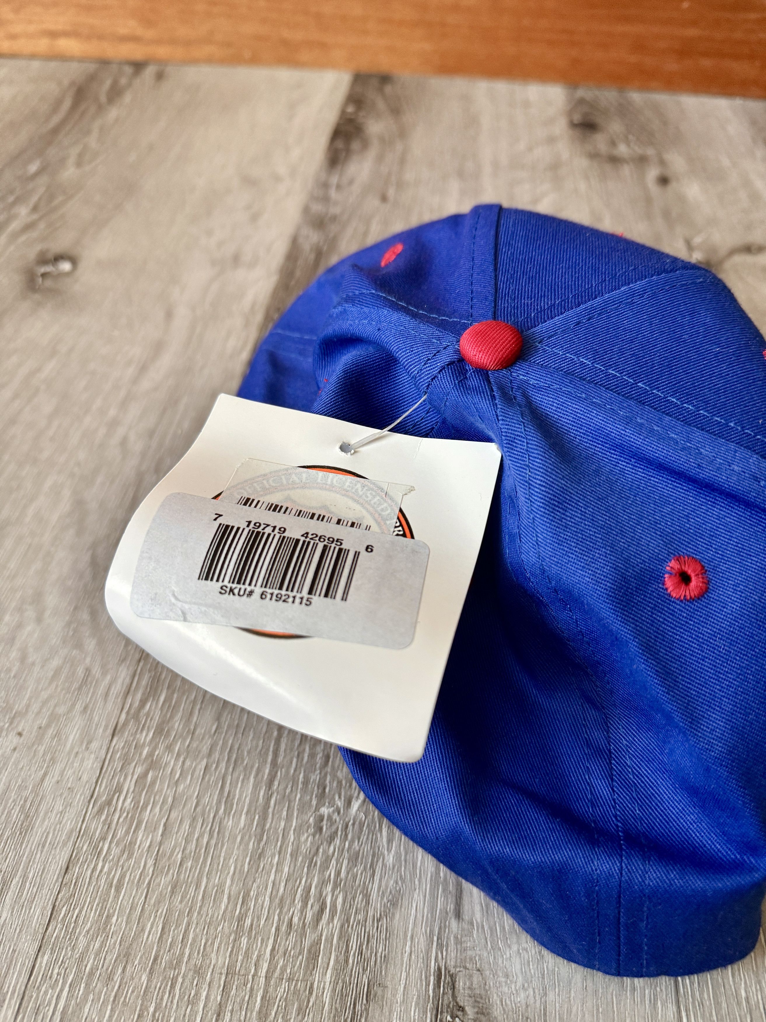 NHL Vintage 90s New York Rangers NHL Snap Back Hockey Hat NWT Size ONE SIZE - 4 Thumbnail