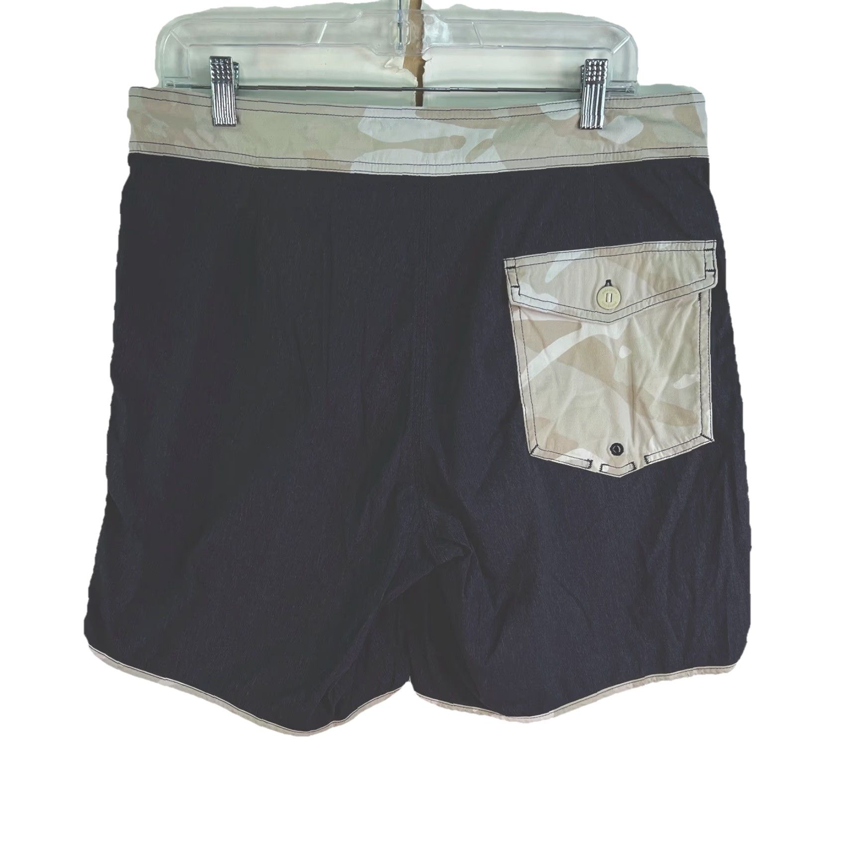 Patagonia Patagonia Board Shorts Men 32 Gray Nylon Lined Surfing Pockets Drawstring Beach 90s Mens Size US 32 / EU 48 - 4 Thumbnail