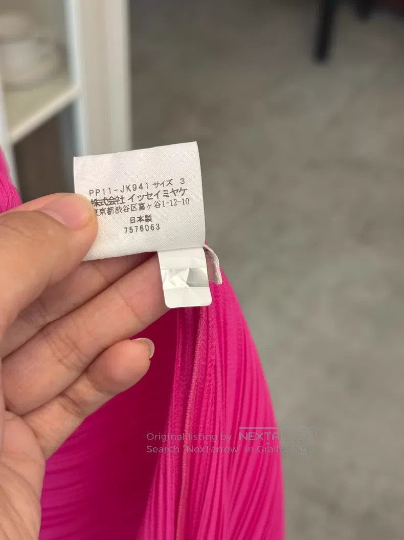 Issey Miyake Issey Miyake Iridescent Pink Spring Vest Size L / US 10 / IT 46 - 5 Thumbnail