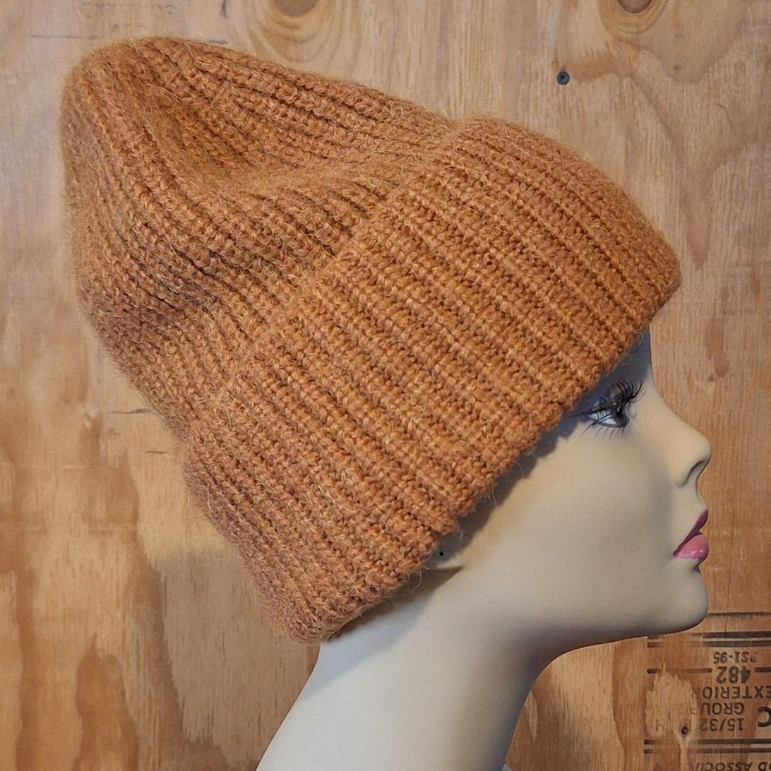 Madewell Madewell Beanie Women's OSFM Rust Mohair Wool Blend Outdoor Size ONE SIZE - 3 Thumbnail