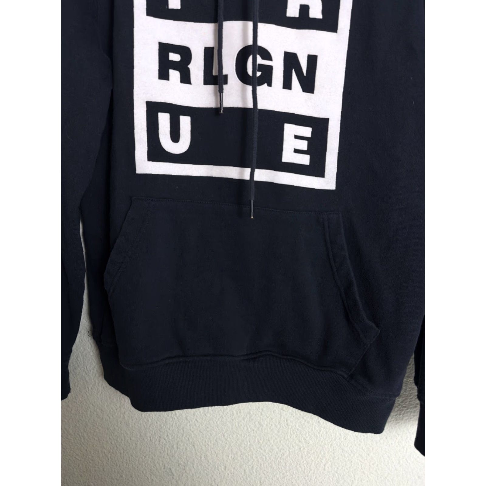 True Religion True Religion Hoodie Mens M Black Pullover Spellout Logo Box Size US M / EU 48-50 / 2 - 5 Thumbnail