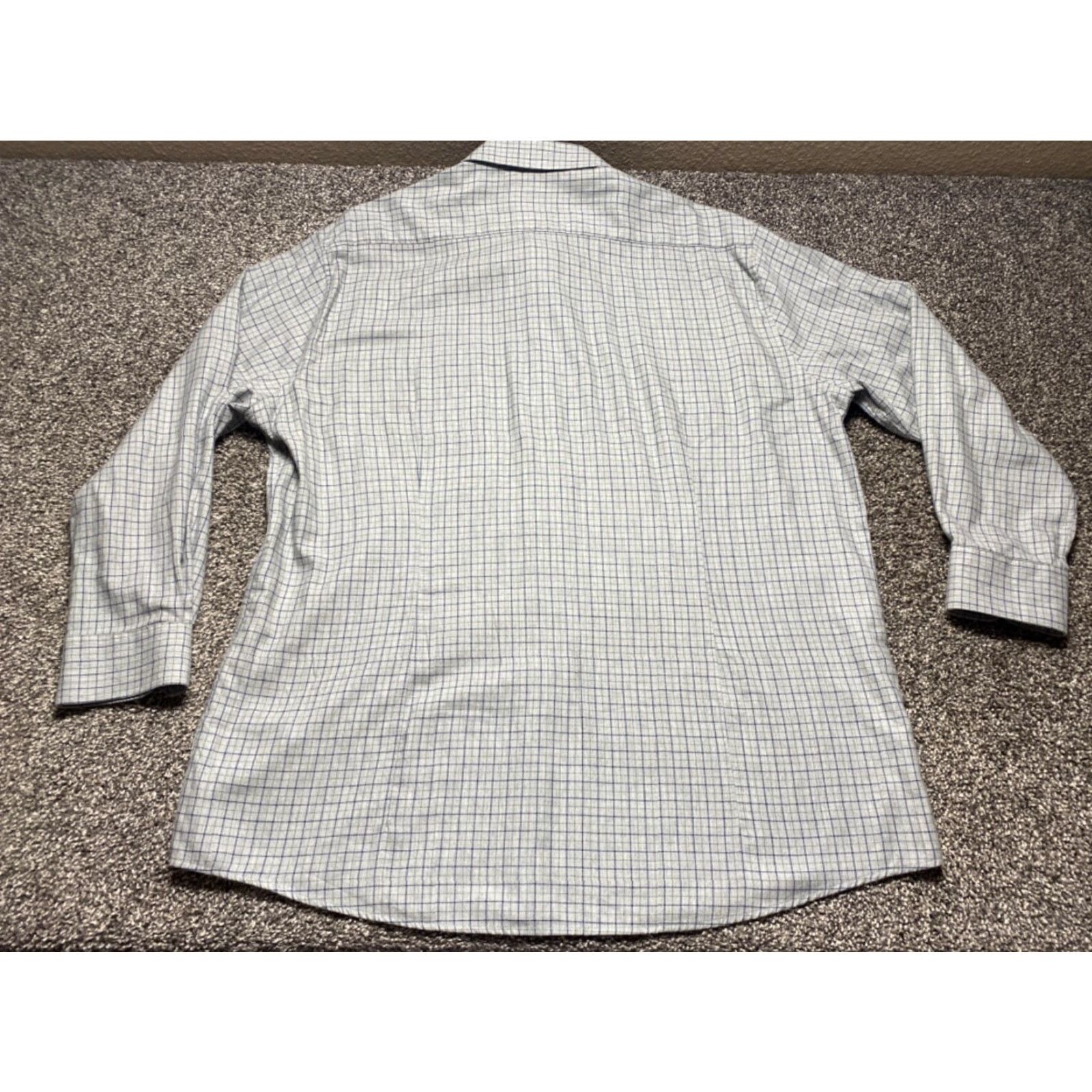 Barbour Barbour Shirt Mens 2XL Gray Multi Plaid Tailored Fit Long Sleeve Button Down Brushed Cotton Size US XXL / EU 58 / 5 - 7 Thumbnail