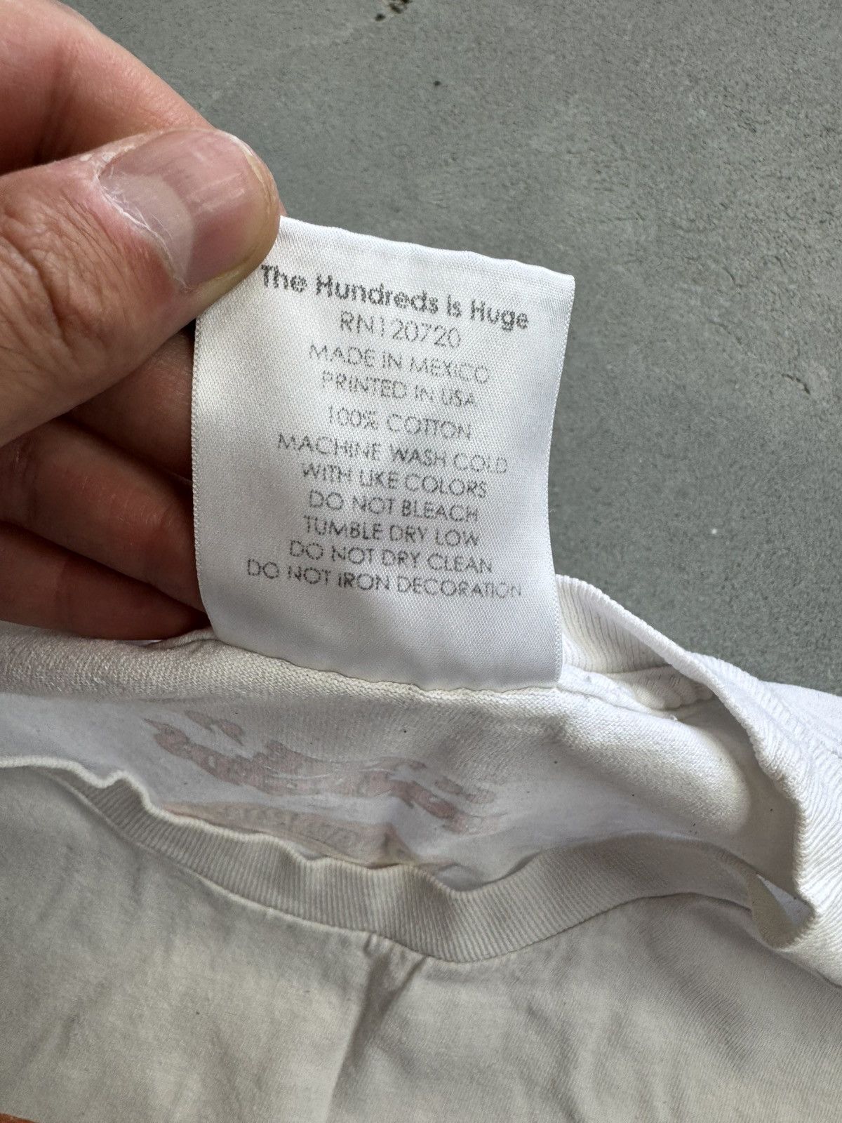 Disney The Hundreds x Roger Rabbit T-shirt,Front Rabbit embroidery Size US XL / EU 56 / 4 - 5 Thumbnail