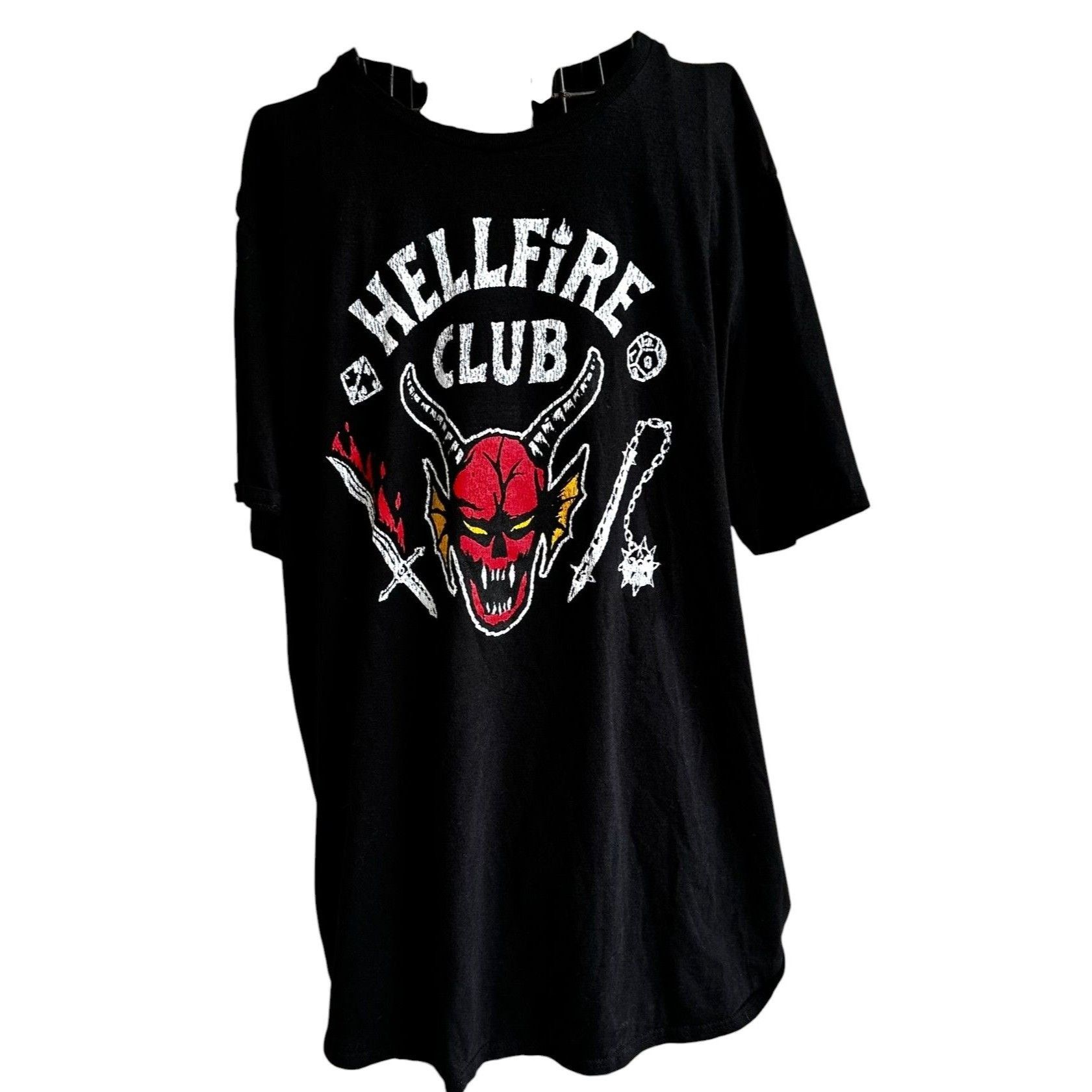 Other Stranger Things Hellfire Club T Shirt 2X Netflix Black Hallo Size US XXL / EU 58 / 5 - 5 Thumbnail