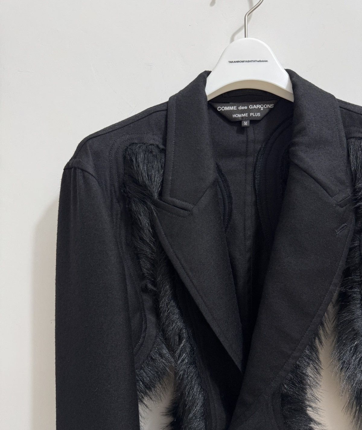 Comme des Garcons Homme Plus comme des garcons homme plus Mid-Length Coat Size US M / EU 48-50 / 2 - 3 Thumbnail