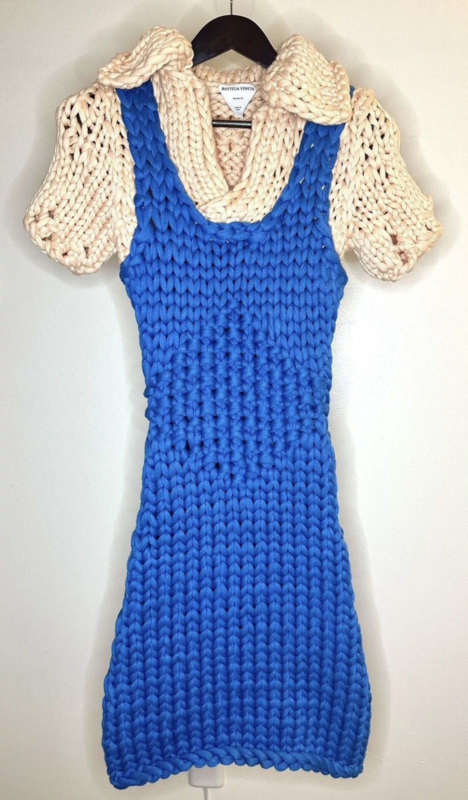 Bottega Veneta bottega veneta Runway Hand knit Dress SS21 Size S / US 4 / IT 40 - 2 Thumbnail