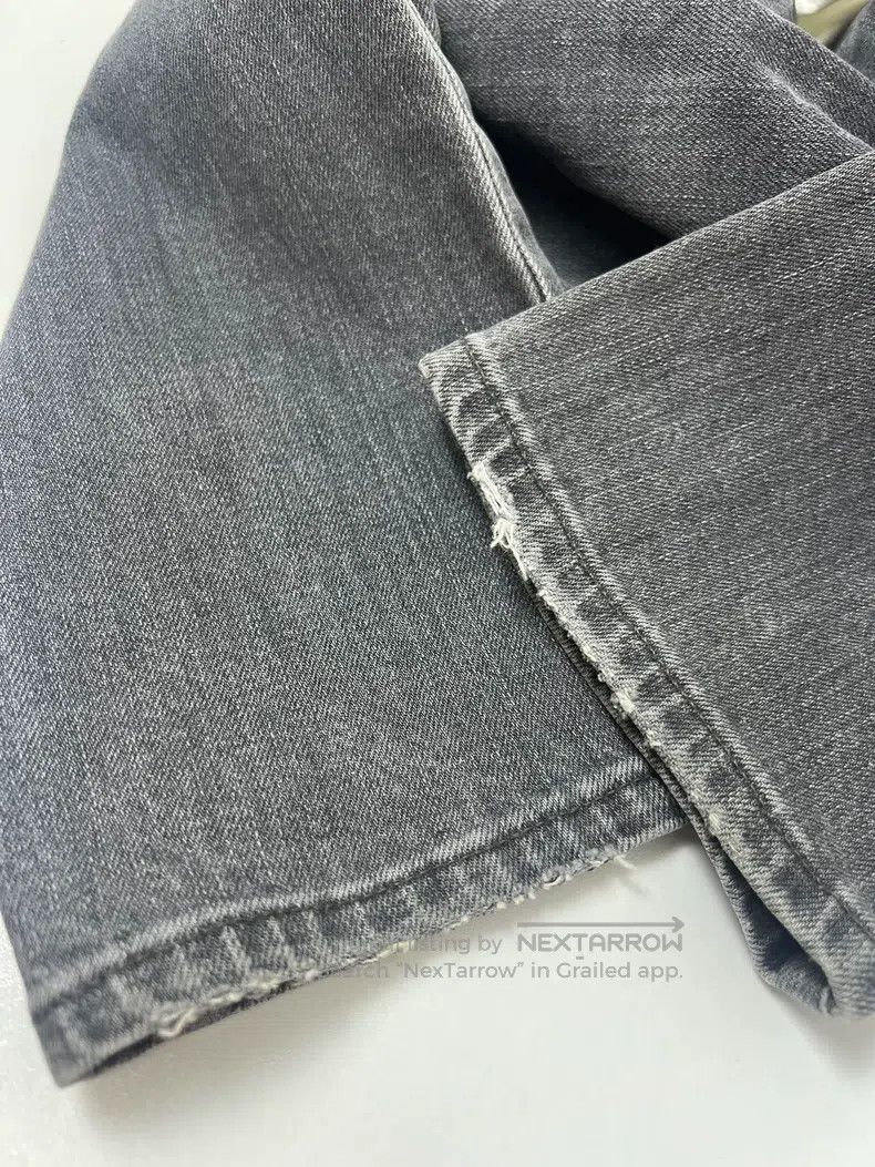 Saint Laurent Paris Saint Laurent Paris Smoke Gray Basic Denim Jeans Size US 28 / EU 44 - 3 Thumbnail