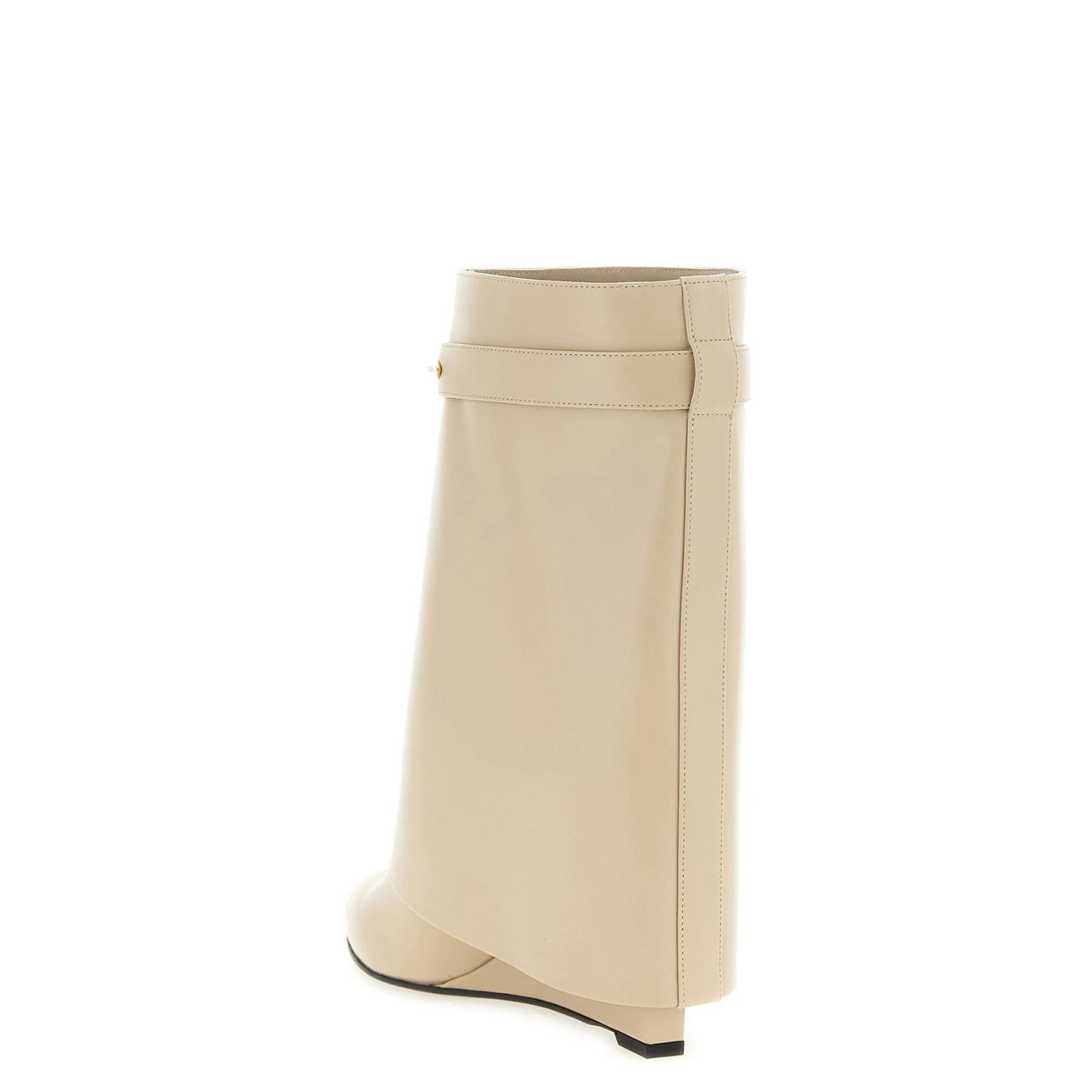 Givenchy GIVENCHY Shark Pinch Beige Leather Ankle Boots New & Authent Size US 8 / IT 38 - 5 Thumbnail