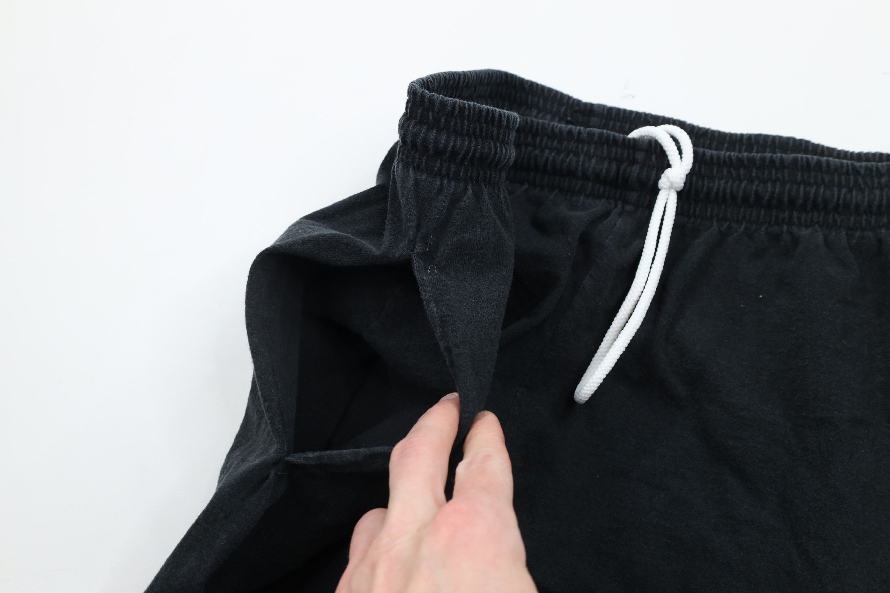 Champion × Vintage Vintage Champion Lightweight Joggers Pants Black Cotton Size US 34 / EU 50 - 5 Thumbnail