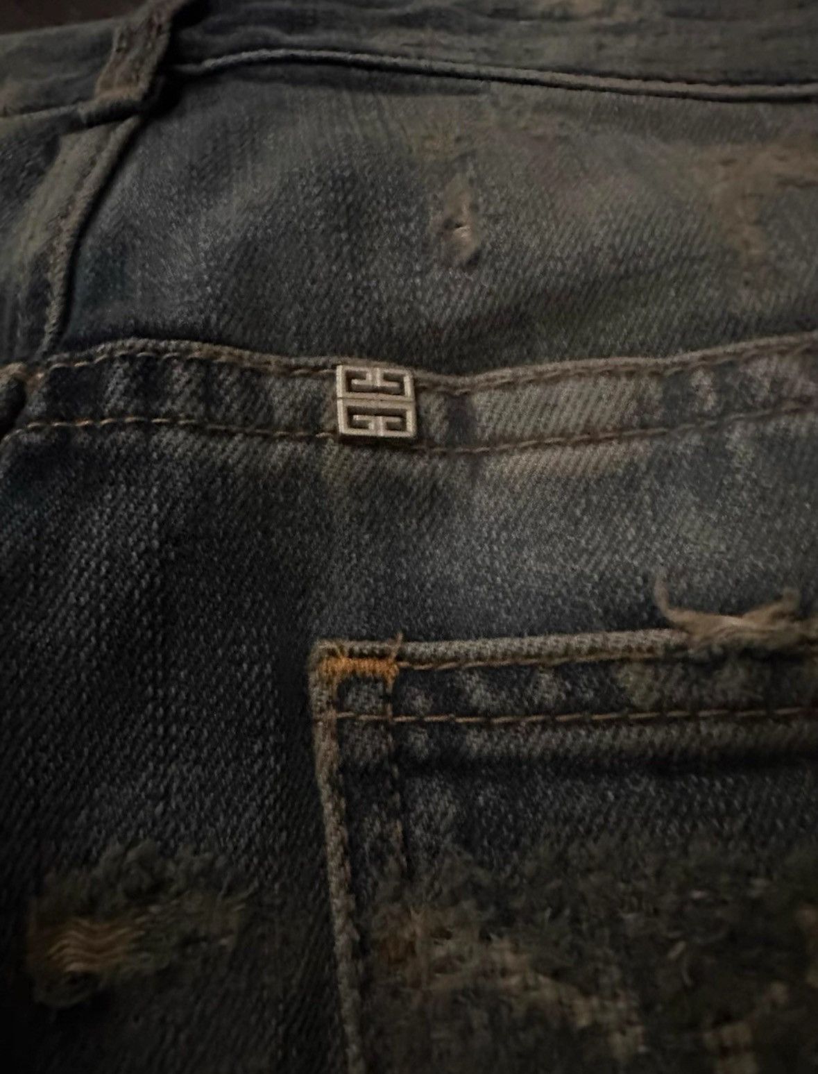 Givenchy Givenchy MMW Boro Jeans Size US 32 / EU 48 - 5 Thumbnail