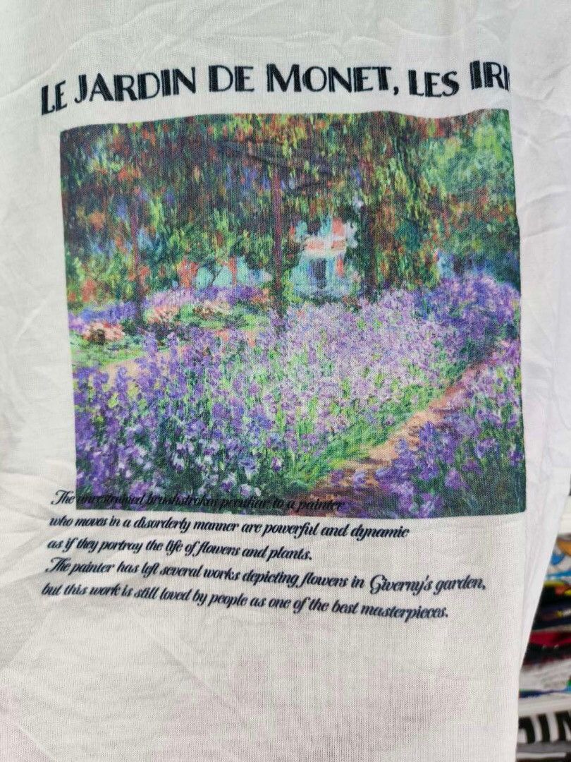 Monet Claude monet art tee Size US L / EU 52-54 / 3 - 2 Thumbnail