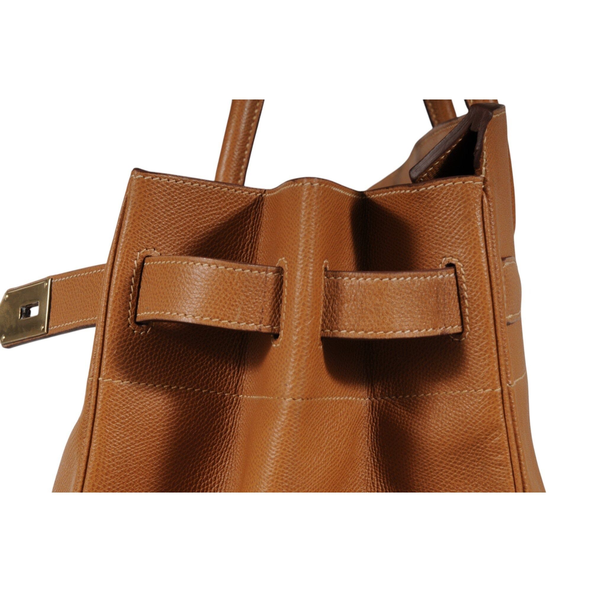 Hermes VTG 1980's Haut à Courroies Hac 55 Birkin Veau Courchevel Size ONE SIZE - 11 Thumbnail