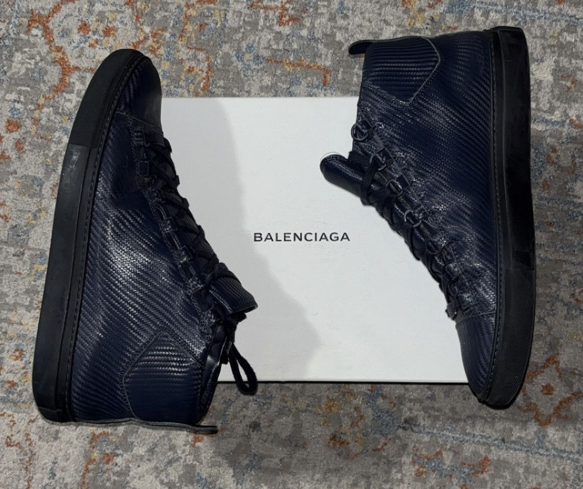 Balenciaga Balenciaga hi top carbon arenas Size US 9 / EU 42 - 1 Thumbnail