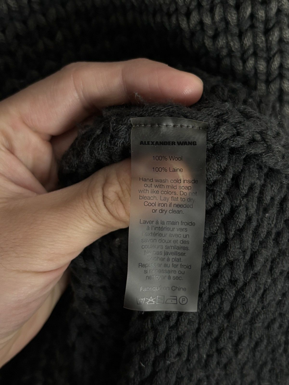 Alexander Wang Alexander Wang knit wool sweater avant garde Size US M / EU 48-50 / 2 - 7 Thumbnail
