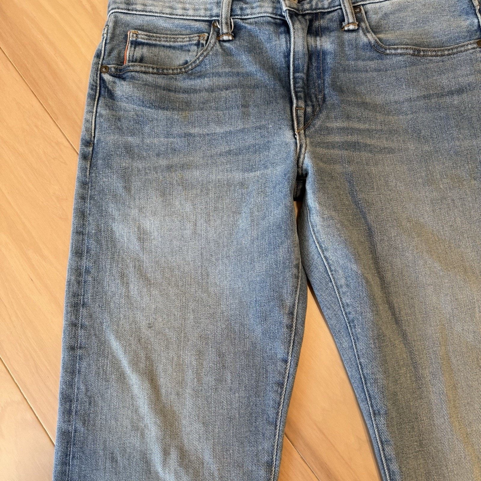 KATO Hiroshi Kato Selvedge Jeans 31 Blue Pen Slim Streeatwear Size US 31 - 5 Thumbnail