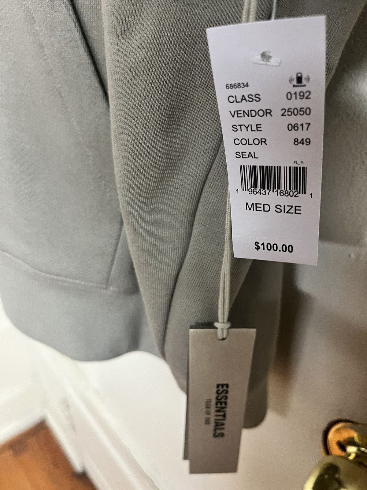 Fear of God FOG essentials hoodie Size US M / EU 48-50 / 2 - 4 Thumbnail
