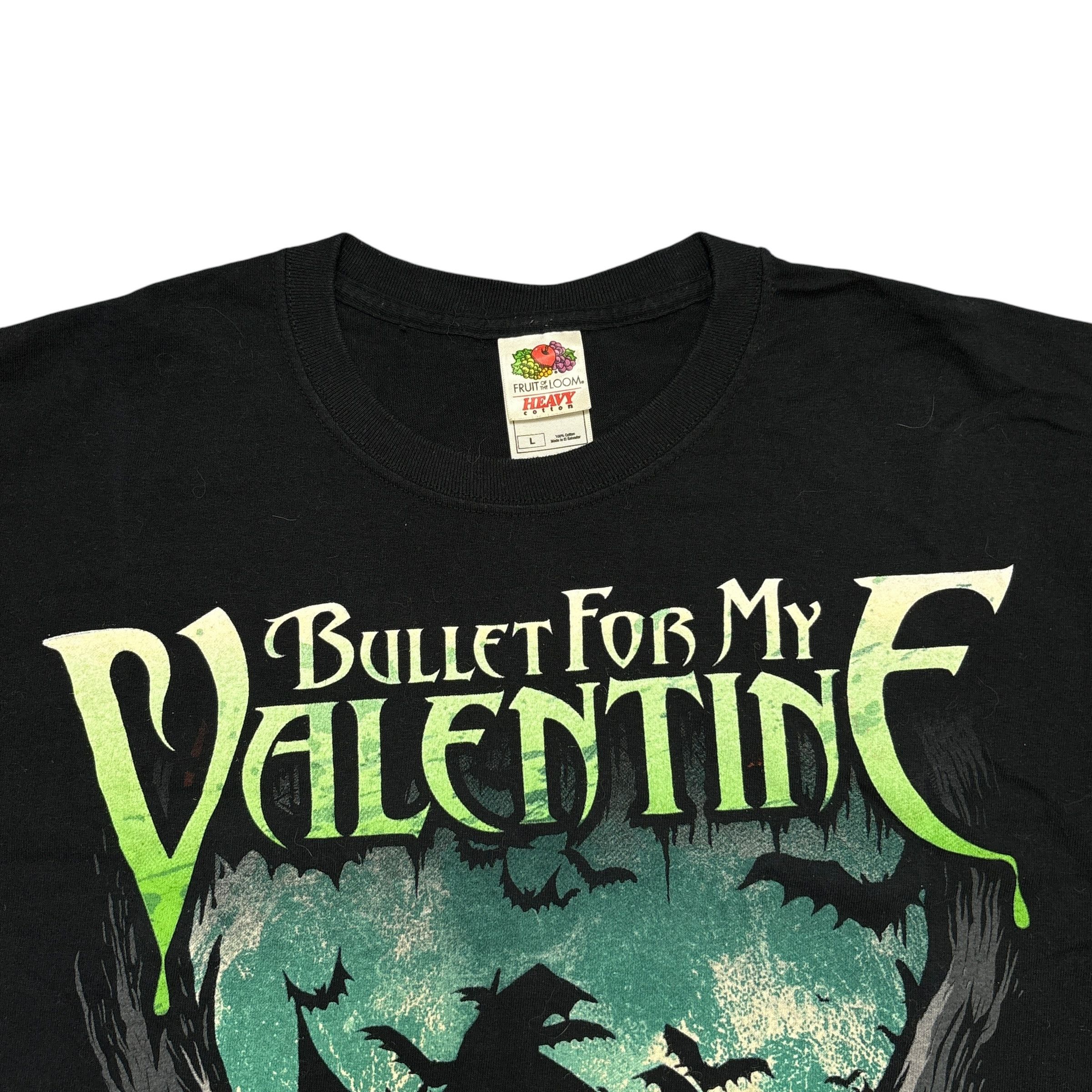 Band Tees Vintage Bullet For My Valentine Shirt Y2K Metalcore Band Tee Size US L / EU 52-54 / 3 - 6 Thumbnail