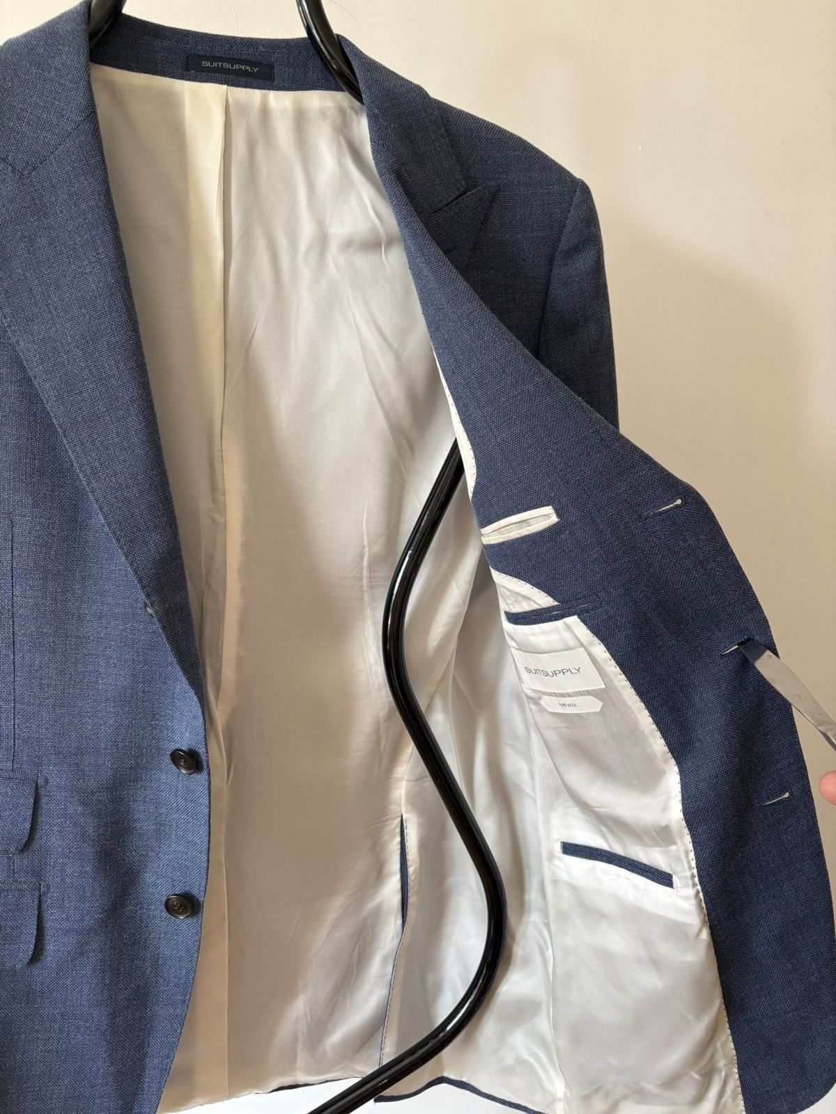 Designer × Suitsupply SuitSupply Washington Suit – Carlo Barbera Fabric | Size 50 Size 50L - 7 Thumbnail