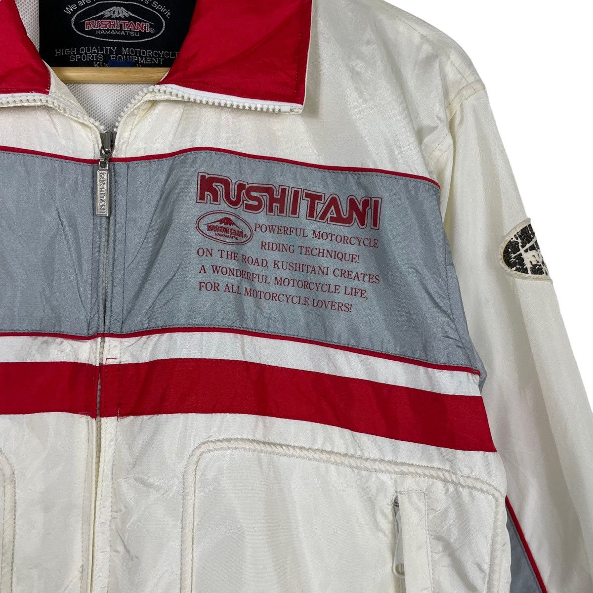 Japanese Brand × Kadoya 💥80s KUSHITANI RACING JAPAN BIKER JACKET Size US M / EU 48-50 / 2 - 6 Thumbnail