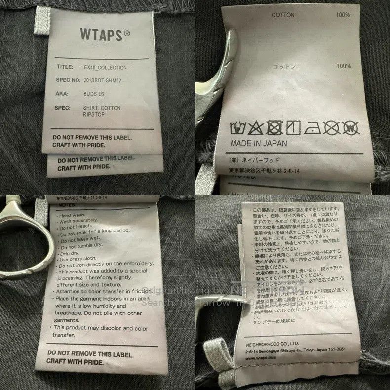 Wtaps Wtaps Washed Two-Pocket Work Shirt Jacket Size US S / EU 44-46 / 1 - 7 Thumbnail