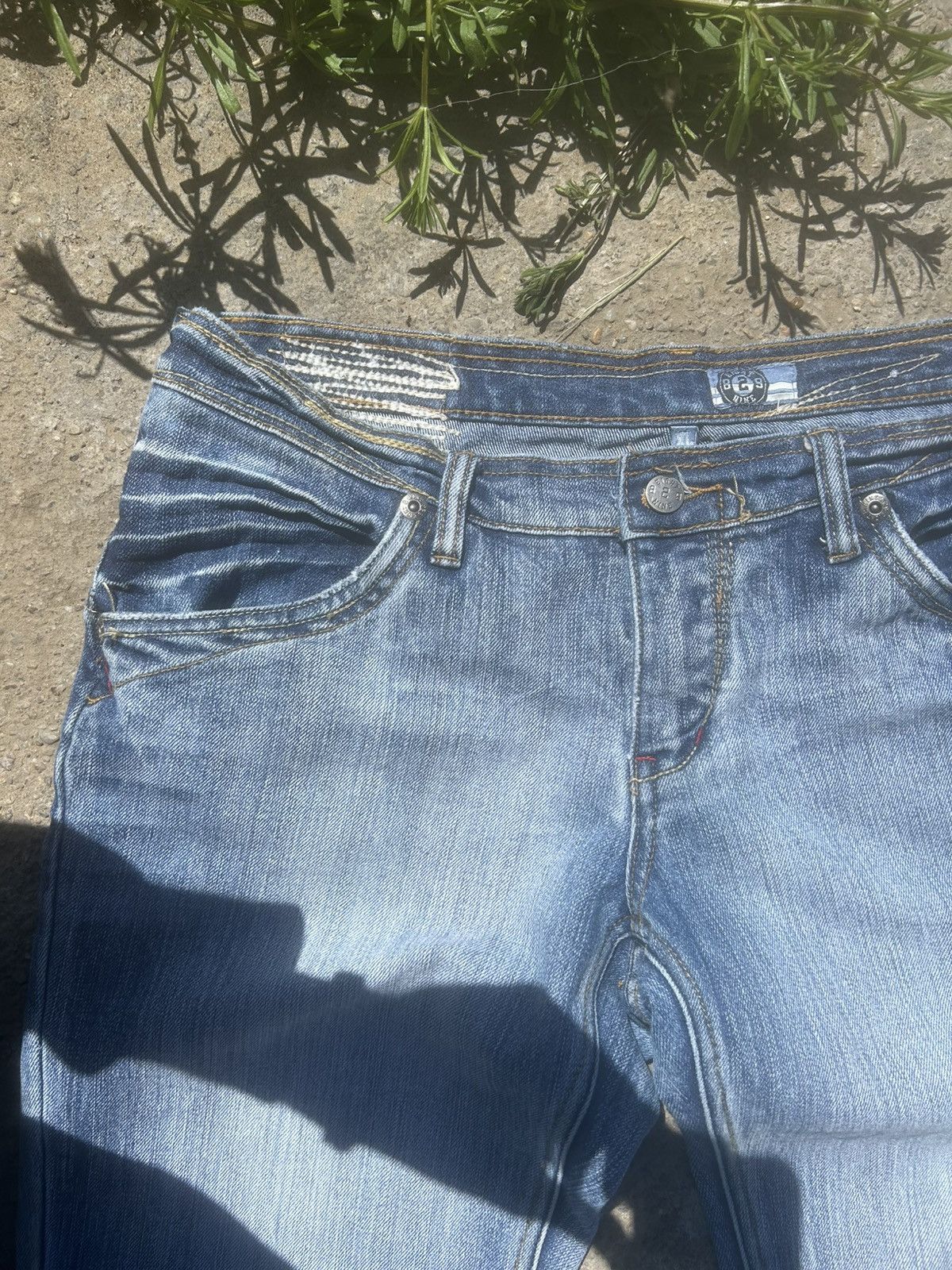 Vintage Vintage Flared Denim Size 34" / US 12 / IT 48 - 2 Thumbnail