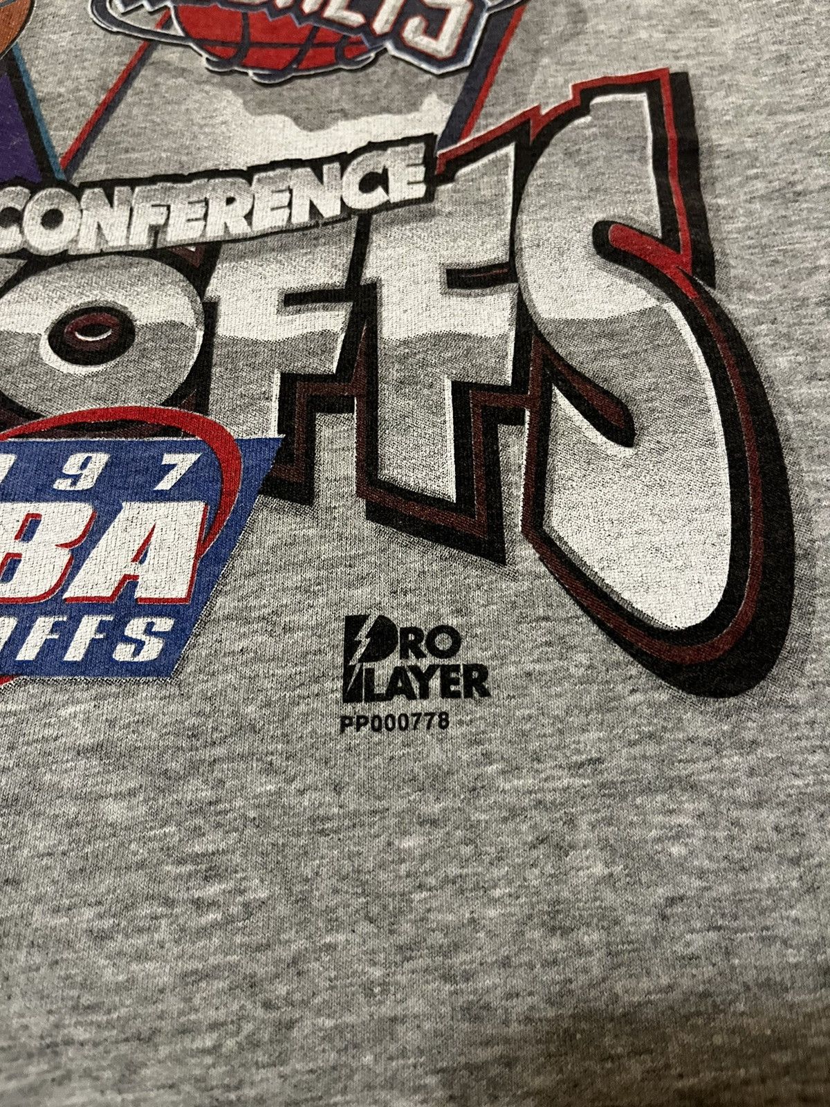 NBA 1997 NBA Jazz v. Rockets Playoffs T-Shirt Size US L / EU 52-54 / 3 - 3 Thumbnail