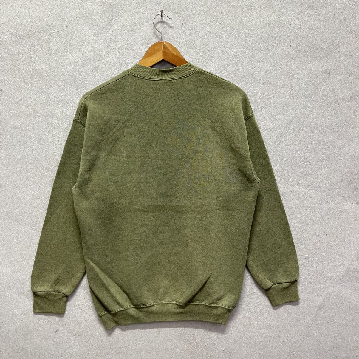 Fruit Of The Loom Vintage Fruit of the Loom BEST Blank Crewneck – Olive Green Size US M / EU 48-50 / 2 - 6 Thumbnail