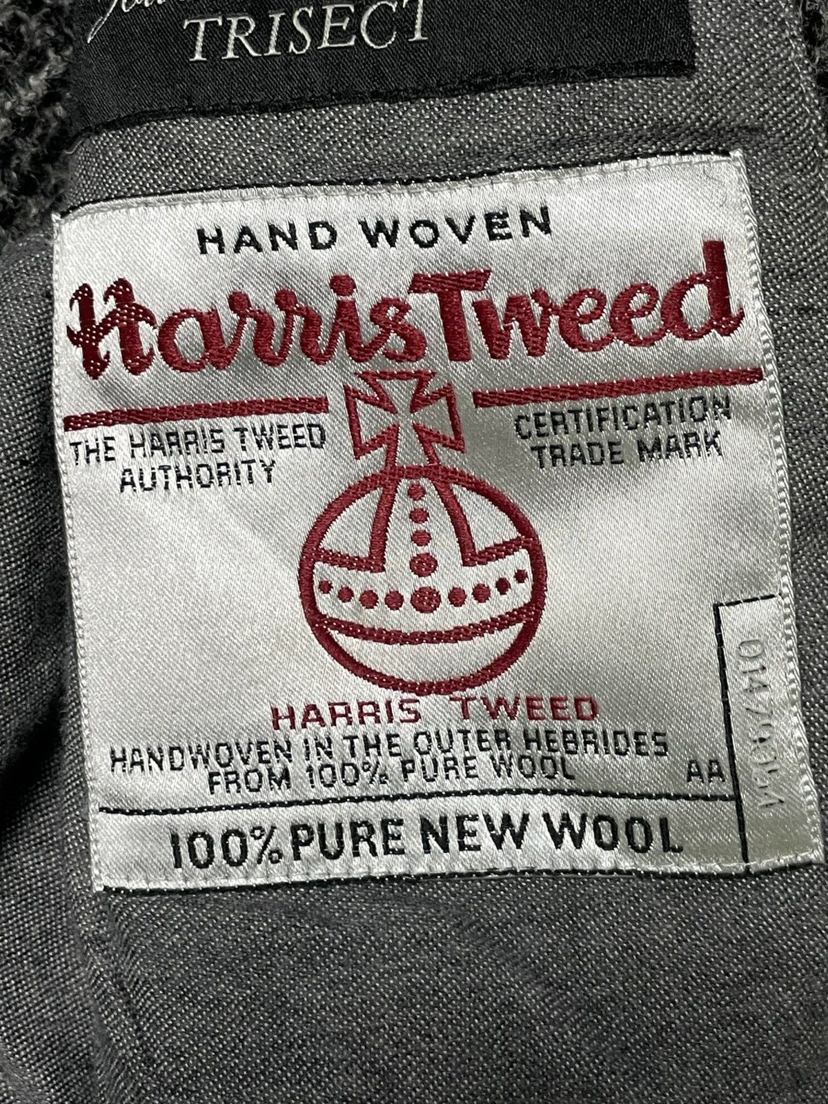 Designer × Harris Tweed × Vintage Vintage Harris Tweed Wool Blazer (55) Size US XXS / EU 40 - 8 Thumbnail