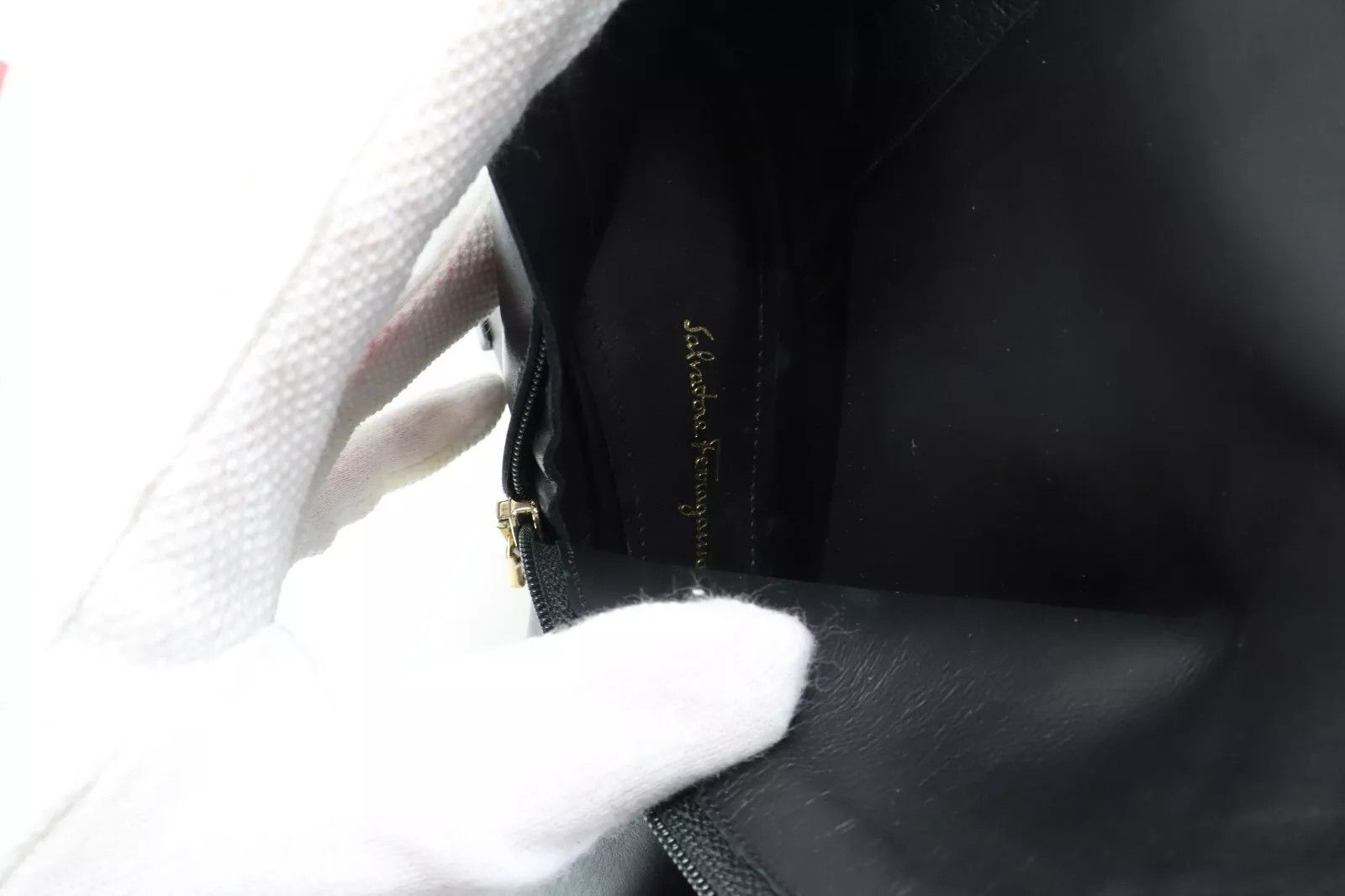 Salvatore Ferragamo SALVATORE FERRAGAMO Women's US 7 Leather Platform Heeled Size US 7 / IT 37 - 9 Thumbnail