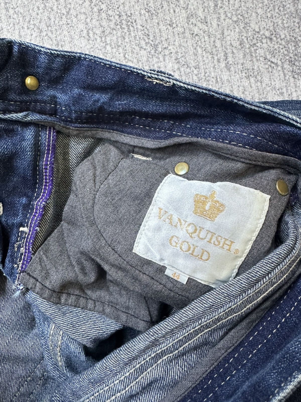 If Six Was Nine × Japanese Brand × Vanquish Vanquish Punk Inspired Flare Jeans Size 32" / US 10 / IT 46 - 17 Thumbnail