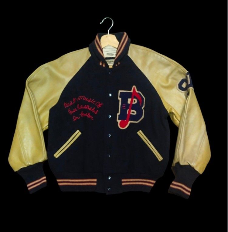 Vintage Vintage Houston Varsity Jacket Size US M / EU 48-50 / 2 - 1 Thumbnail