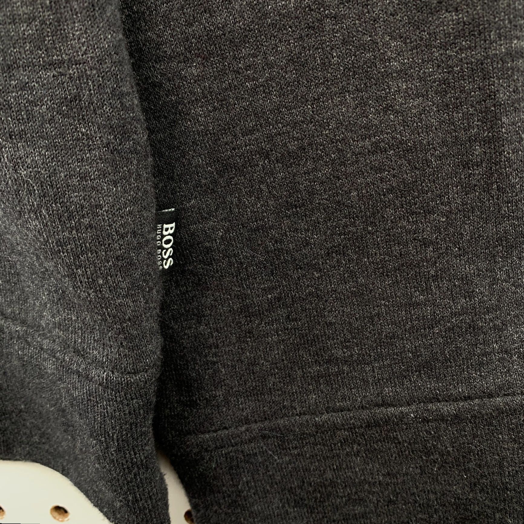 Hugo Boss Hugo Boss Wool 1/4 Zip Sweater Mens Medium Gray Long Sleeve Pullover 22x25.5 Size US M / EU 48-50 / 2 - 6 Thumbnail