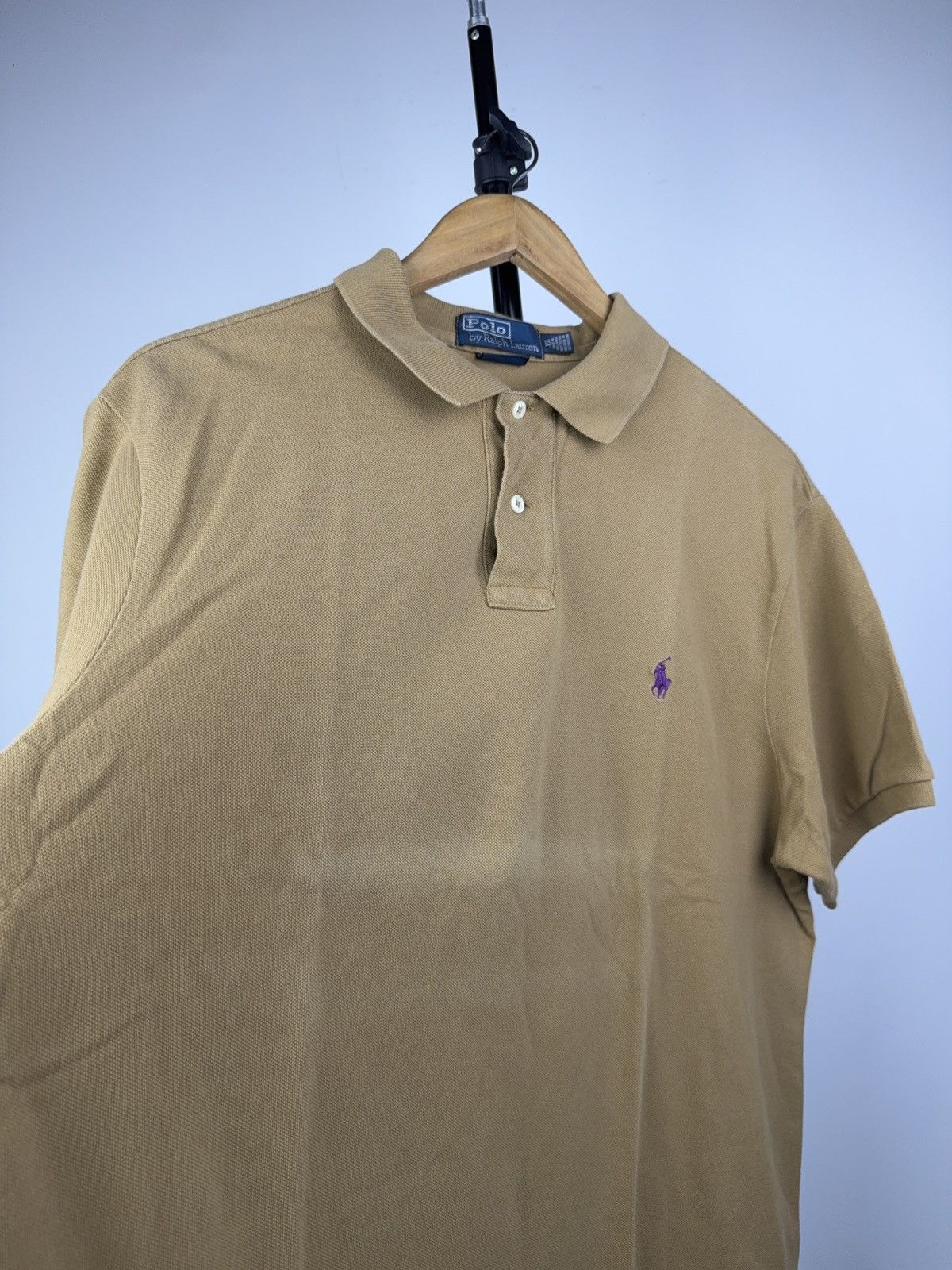 Polo Ralph Lauren Luxury 90s Retro Polo Ralph Lauren Custom Fit Polo Shirt XL Size US XL / EU 56 / 4 - 4 Thumbnail