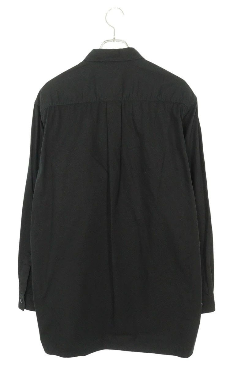 Yohji Yamamoto BLACK Scandal Yohji Yamamoto Army Poplin Long Sleeve Shirt Size US XL / EU 56 / 4 - 2 Thumbnail