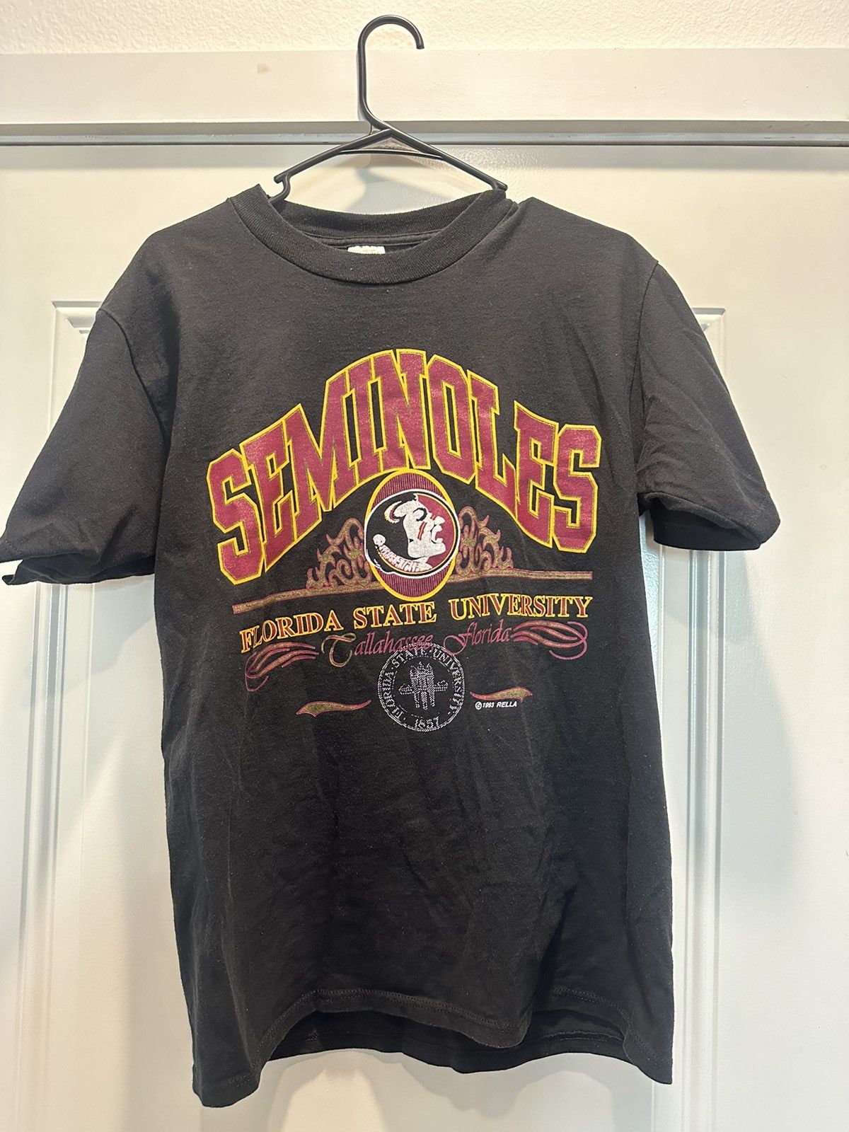 Champion × NCAA × Vintage VINTAGE 1993 FLORIDA STATE SEMINOLES TEE Size US M / EU 48-50 / 2 - 1 Thumbnail
