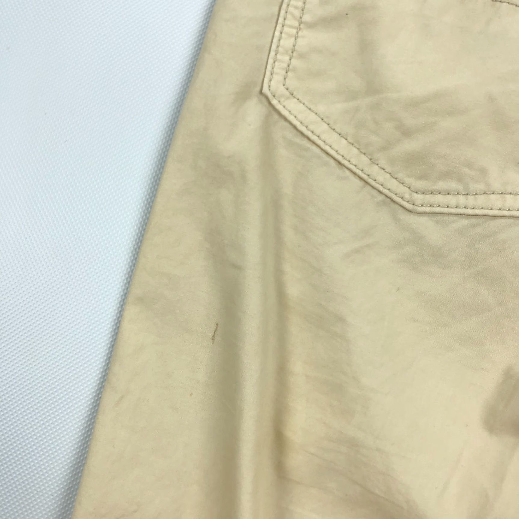 Polo Ralph Lauren Polo Ralph Lauren Jeans Slim 40x32 Varick Beige Distressed 5-Pocket Denim Men’s 40 Regular Medium Wash Varsity Vintage No Size US L / EU 52-54 / 3 - 7 Thumbnail