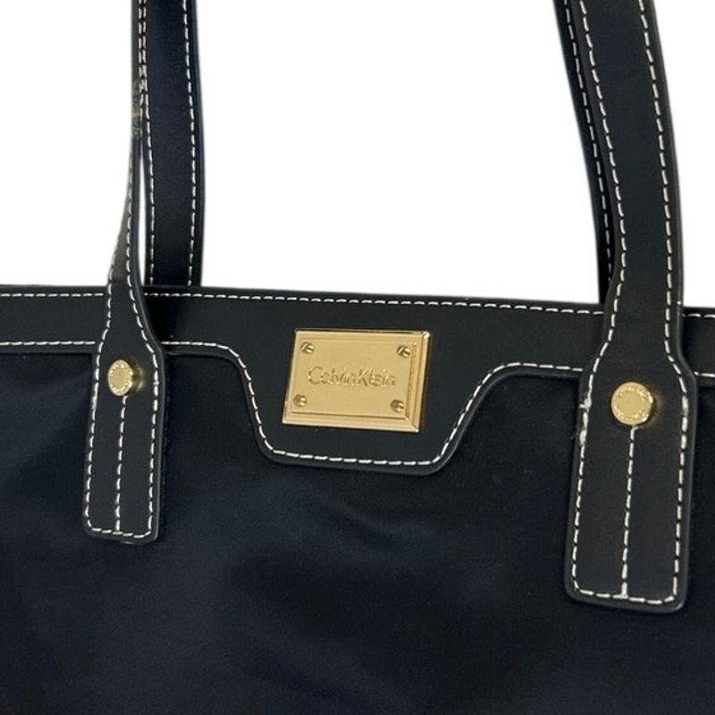 Calvin Klein Calvin Klein Womens Faux Leather Vinyl Shoulder Hand Bag Size ONE SIZE - 5 Thumbnail