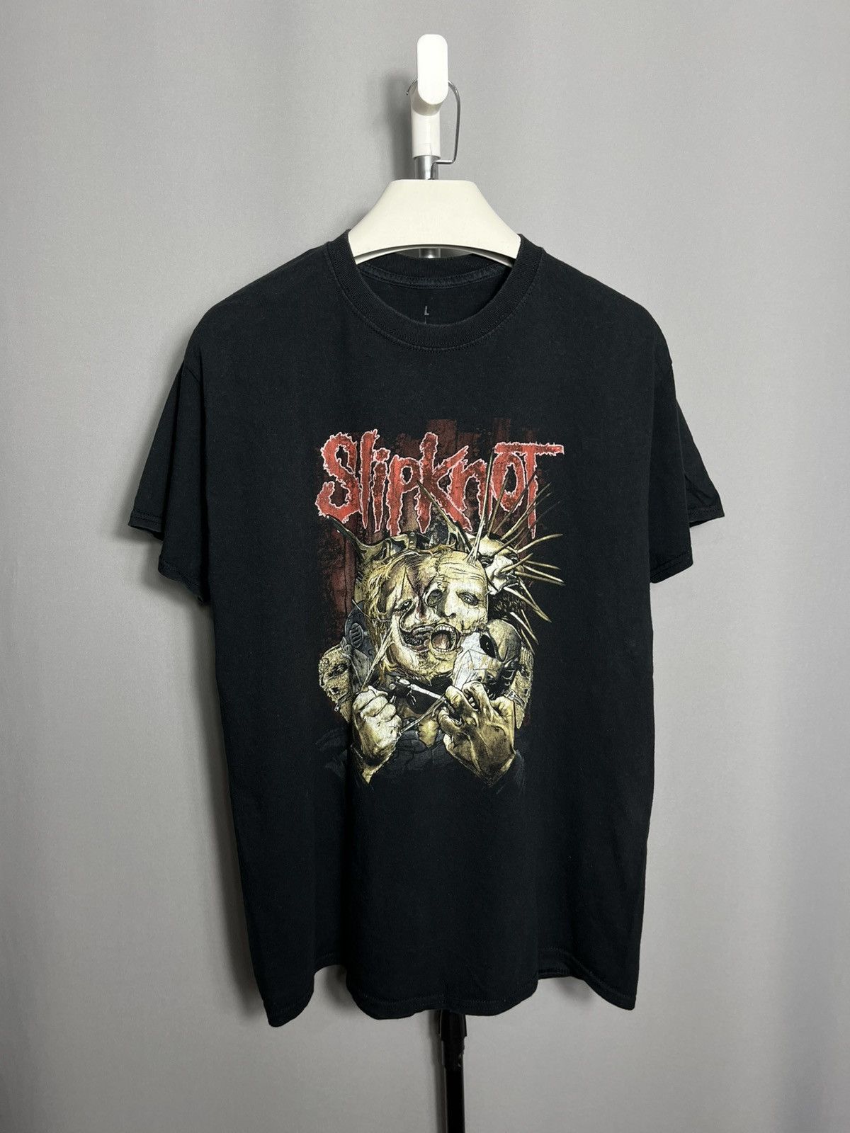Slipknot Slipknot Torn Apart 2017 Black Rock Metal Merch Mens Cotton Size US L / EU 52-54 / 3 - 1 Thumbnail
